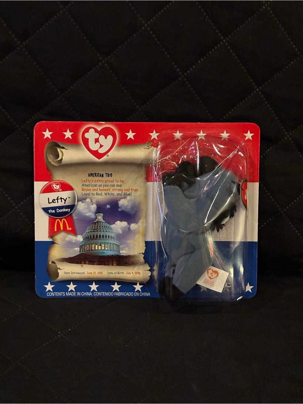 Ty McDonald’s Collectible Card Art – Blue & Red Accents
